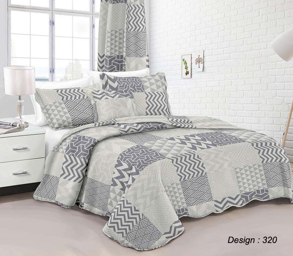 DimCol Σετ Κουβερλί Μονό 160x220εκ. 320 Dim Collection (Μέγεθος: Μονά) - DimCol - 1534935615732000