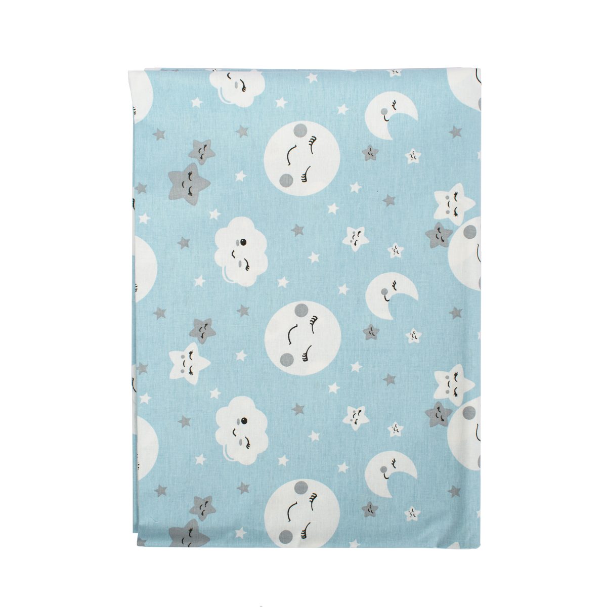 Πάνα Χασές Μπεμπέ 80x80εκ. Smile 81 Blue Dimcol (Ύφασμα: Βαμβάκι...