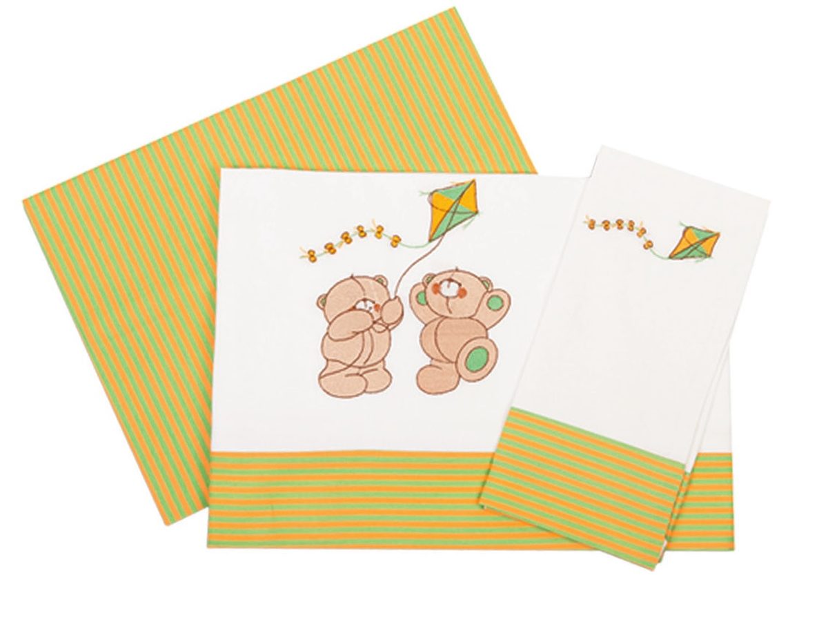 Σετ Σεντόνια Βαμβακερά Κούνιας 120x170εκ. Χαρταετός 91 Dimcol (Ύφασμα: Βαμβάκι...