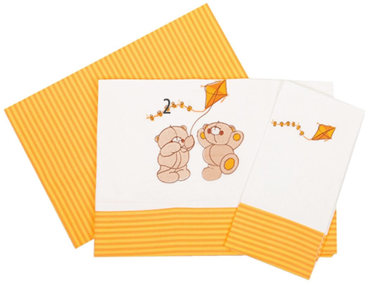 Σετ Σεντόνια Μπεμπέ 120x170εκ. Χαρταετός 92 Dimcol (Ύφασμα: Βαμβάκι 100%,...