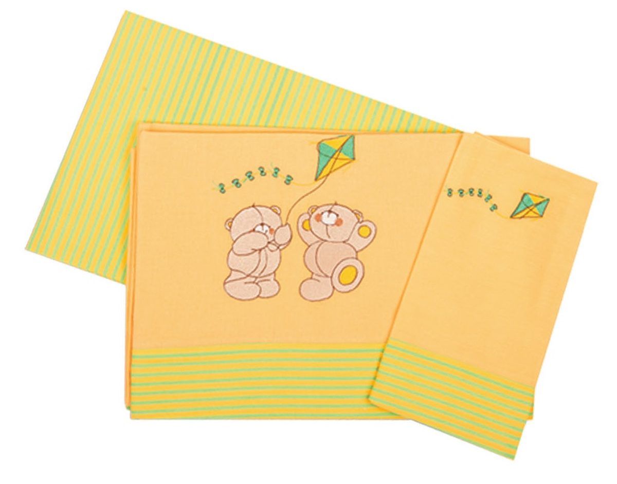 Σετ Σεντόνια Μπεμπέ 120x170εκ. Χαρταετός 93 Dimcol (Ύφασμα: Βαμβάκι 100%,...