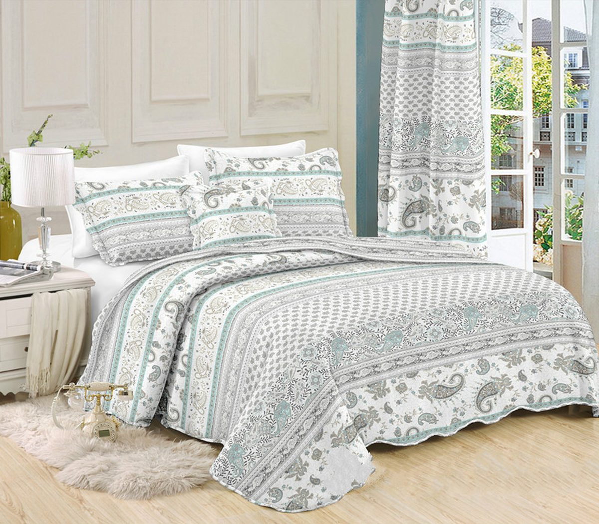 DimCol Σετ Κουβερλί Micropercal Μονό 160x220εκ. 354 Dimcol (Μέγεθος: Μονά) - DimCol - 1534945615735400