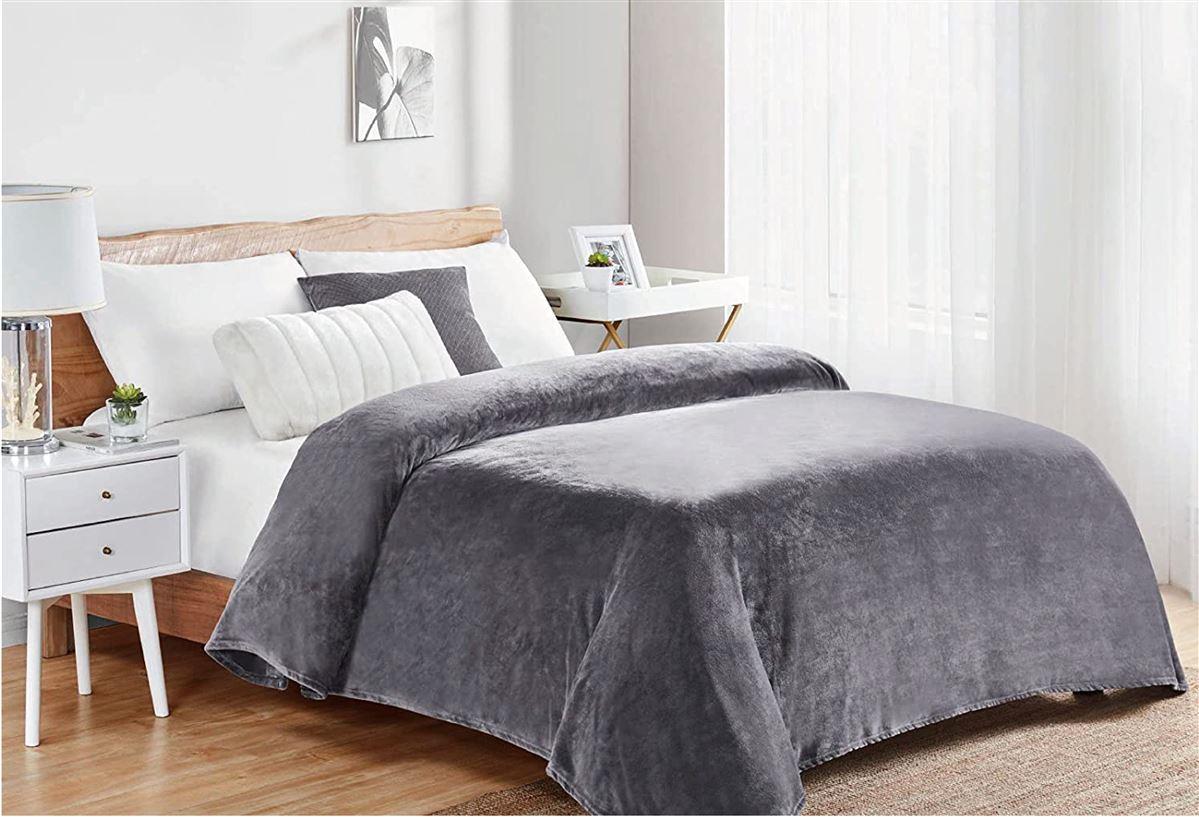 Κουβέρτα Coral Fleece Polyester Υπέρδιπλη 220x240εκ. Μο