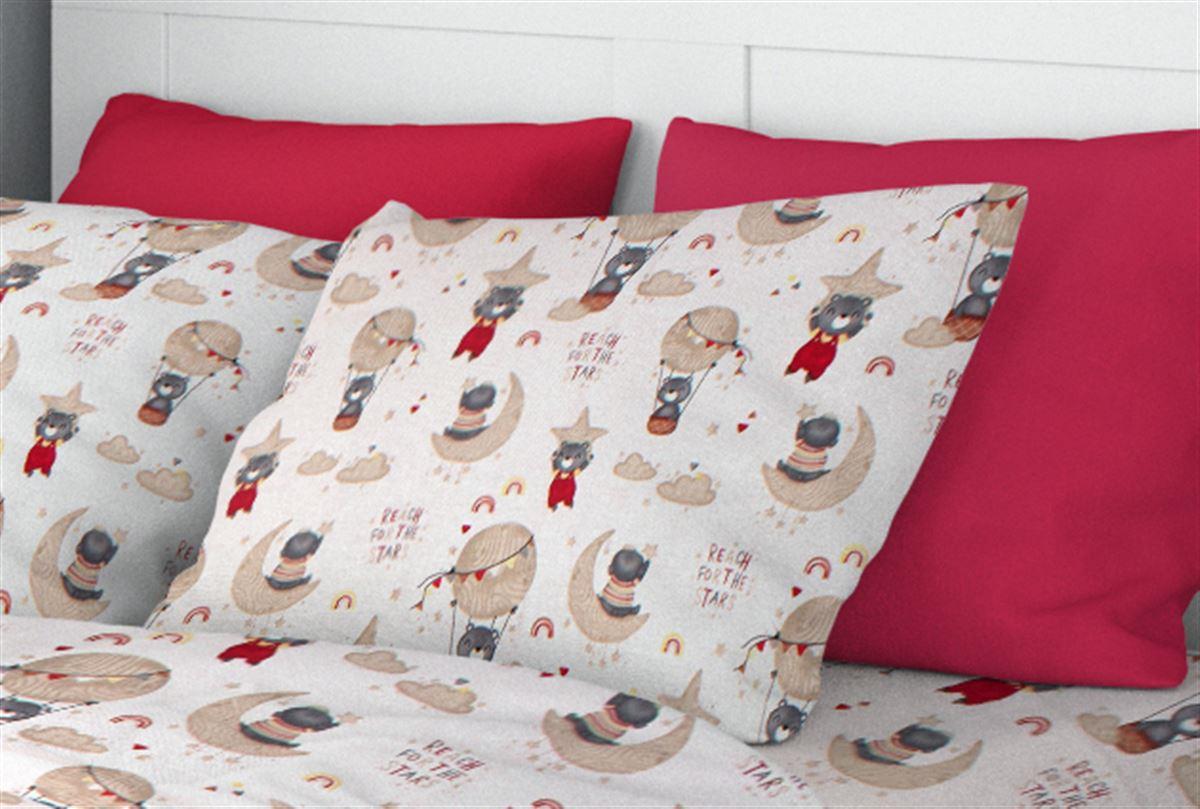 Σεντόνια, Μαξιλαροθήκες 24home - ΣΗΜΑΝΤΙΚΟ: Σε περίπτωση διαφοράς τιμής από το κατάστημα ισχύει παντα και μόνο η τιμή του καταστήματος Μαξιλαροθήκη Φάκελος Βαμβακερή 50x70εκ. Reach The Stars