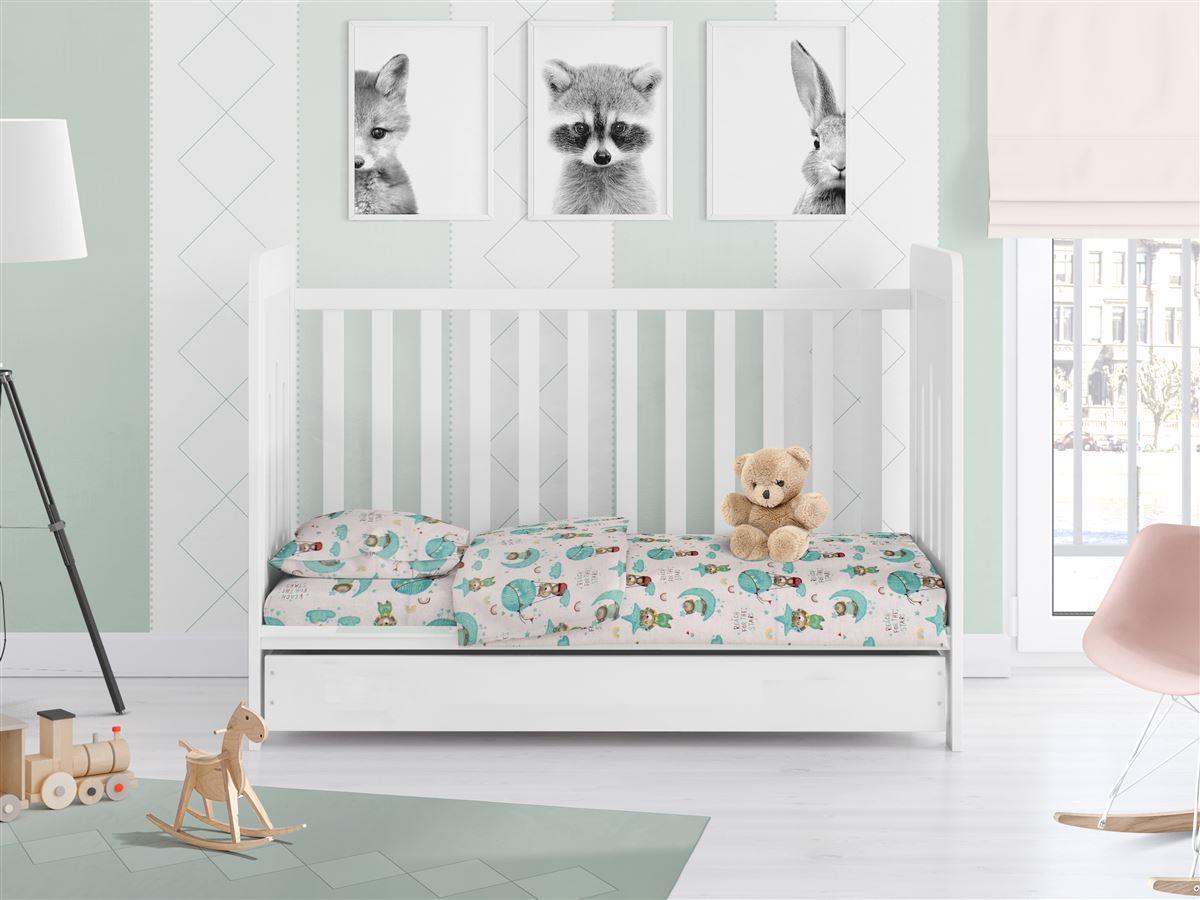 Κουβέρτες, Παπλώματα 24home - ΣΗΜΑΝΤΙΚΟ: Σε περίπτωση διαφοράς τιμής από το κατάστημα ισχύει παντα και μόνο η τιμή του καταστήματος Πάπλωμα Βαμβακερό Κούνιας 120x160εκ. Reach The Stars 19