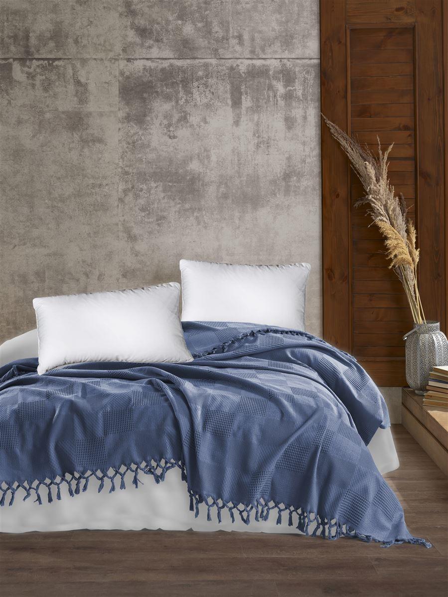 Κουβέρτες, Παπλώματα 24home - ΣΗΜΑΝΤΙΚΟ: Σε περίπτωση διαφοράς τιμής από το κατάστημα ισχύει παντα και μόνο η τιμή του καταστήματος Κουβέρτα Πικέ Βαμβακερή Υπέρδιπλη 220x240εκ. Jacquard C