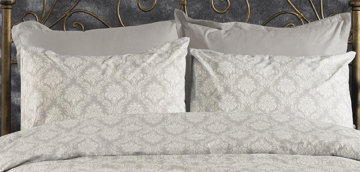 Μαξιλαροθήκη (50×70) Dimcol Οφηλία 276 Grey