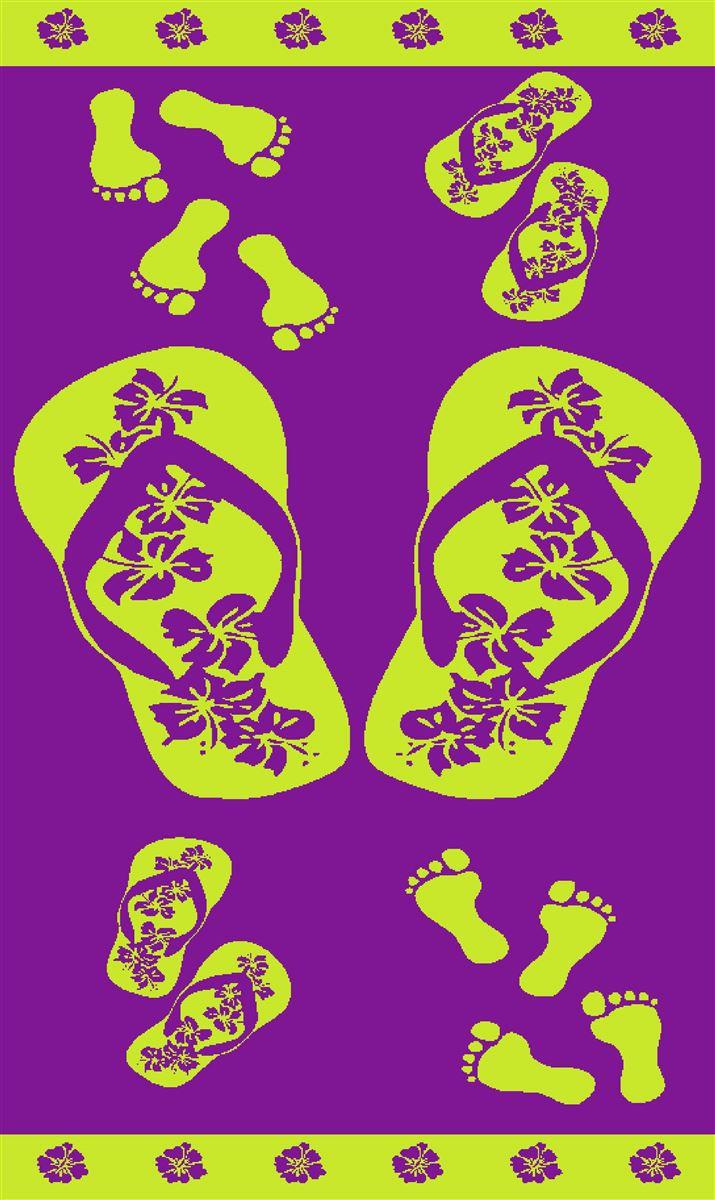 Πετσέτα Θαλάσσης Βελουτέ 90x170εκ. Ζακάρ 35 DimCol (Ύφασμα: Βαμβάκι 100%)...