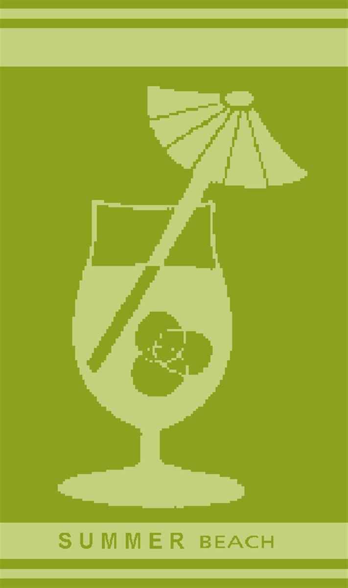 Πετσέτα Θαλάσσης 2 Όψεων Βαμβακερή Βελουτέ 87x165εκ. Ζακάρ 222 Dimcol...