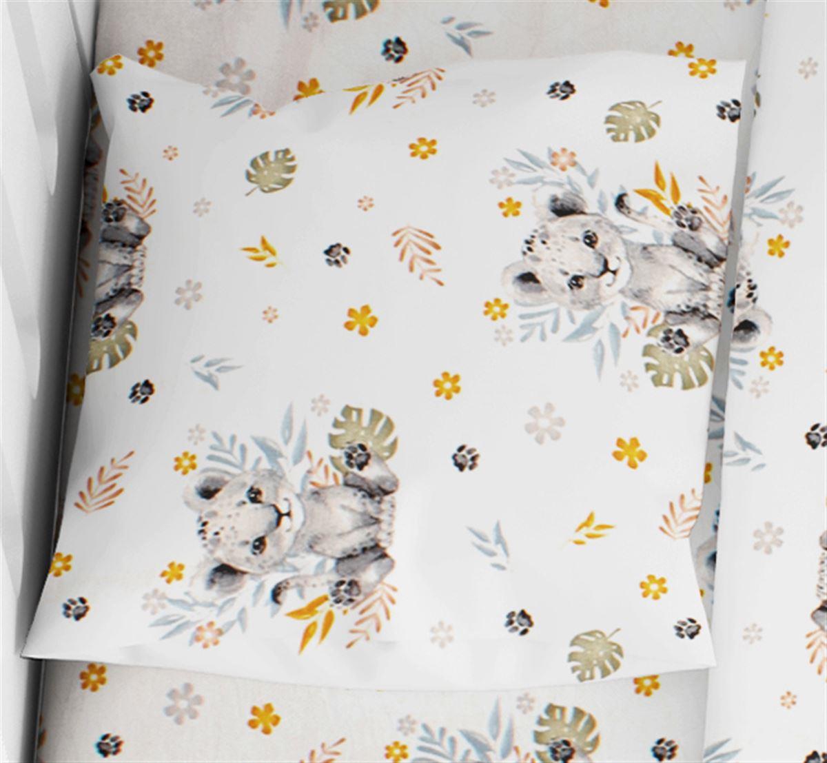 Σεντόνια, Μαξιλαροθήκες 24home - ΣΗΜΑΝΤΙΚΟ: Σε περίπτωση διαφοράς τιμής από το κατάστημα ισχύει παντα και μόνο η τιμή του καταστήματος Μαξιλαροθήκη Φάκελος Bebe Βαμβακερή Rotary 35x45εκ. Lio