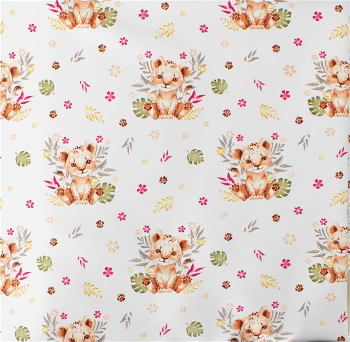 DimCol Πάνα Χασές Bebe Βαμβακερή 80x80εκ. Lion Cub 530 Beige Dimcol (Ύφασμα: Βαμβάκι 100%, Χρώμα: Μπεζ) - DimCol - 31111328022