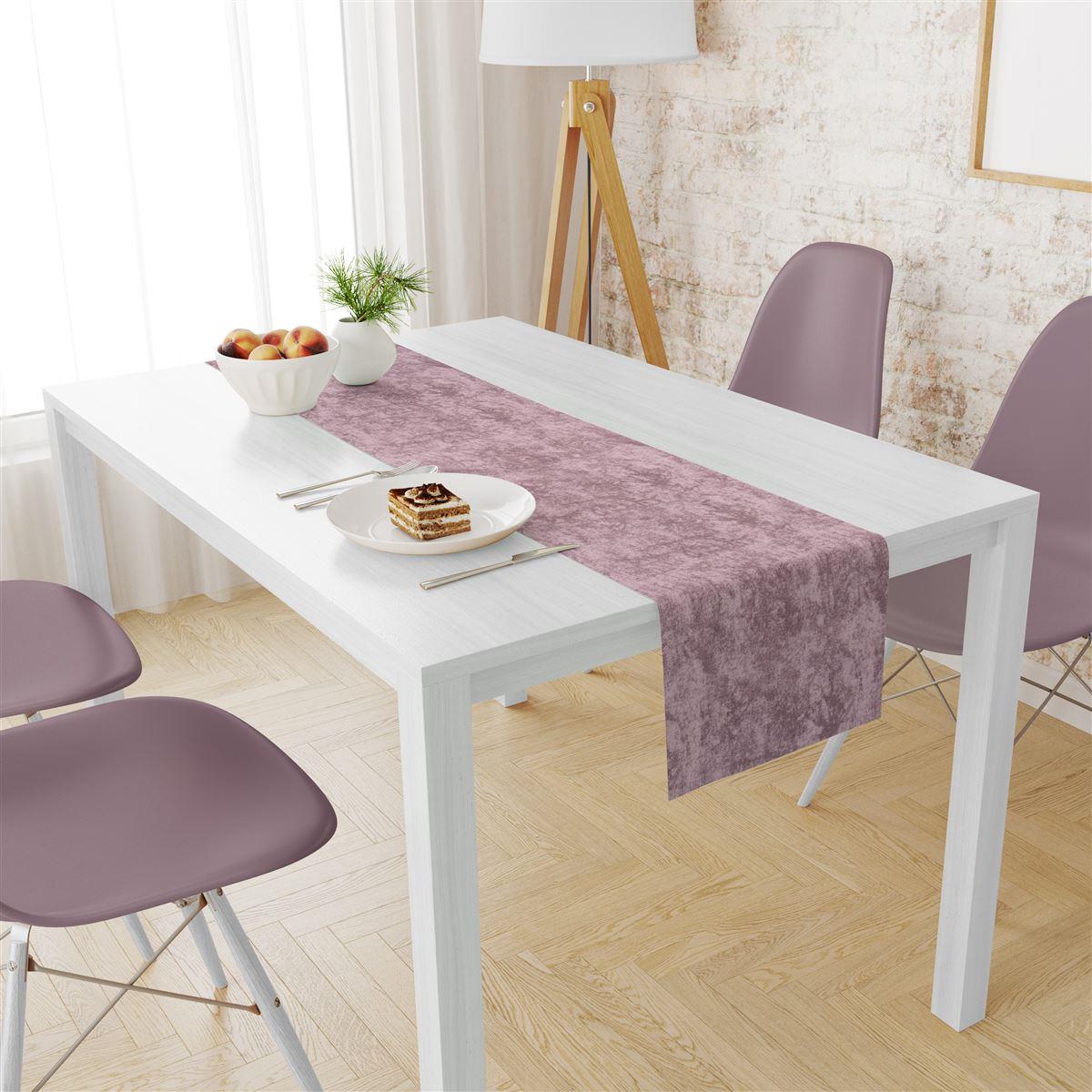 DimCol Runner Μονόχρωμο Polycotton Αλέκιαστo 40x180εκ. Panama Shadow Rotten Apple DimCol (Χρώμα: Σάπιο Μήλο , Ύφασμα: 70% Βαμβάκι-30% Polyester) - DimCol - 33333355003
