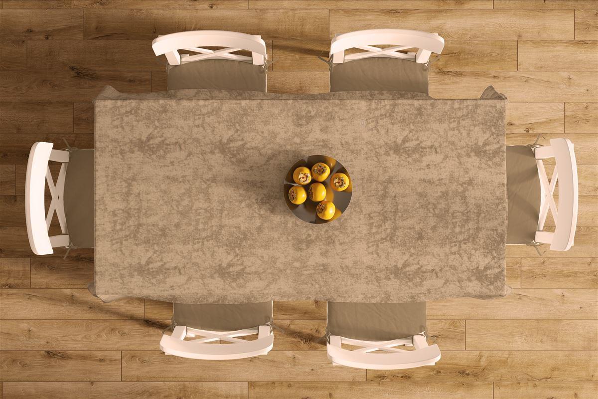 Καρές Μονόχρωμος Polycotton Αλέκιαστος 90x90εκ. Panama 