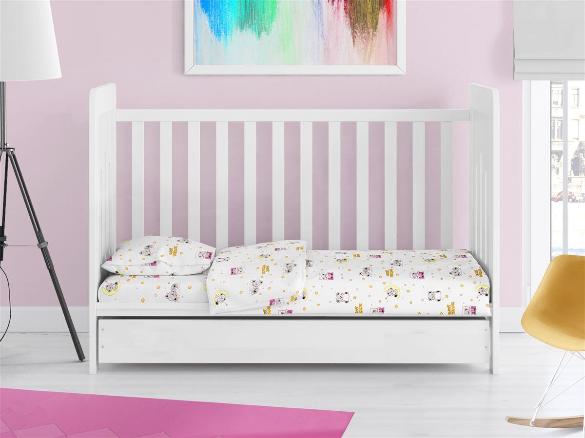 Παπλωματοθήκη Μεμονωμένη Κούνιας 120X160 Dimcol Sweet Dreams 553 (120×160)
