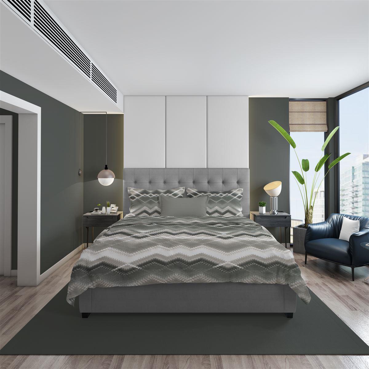 Κουβερλί, Παπλωματοθήκες 24home - ΣΗΜΑΝΤΙΚΟ: Σε περίπτωση διαφοράς τιμής από το κατάστημα ισχύει παντα και μόνο η τιμή του καταστήματος Παπλωματοθήκη Φανελένια Μονή 160x240εκ. Iris 338 Grey D