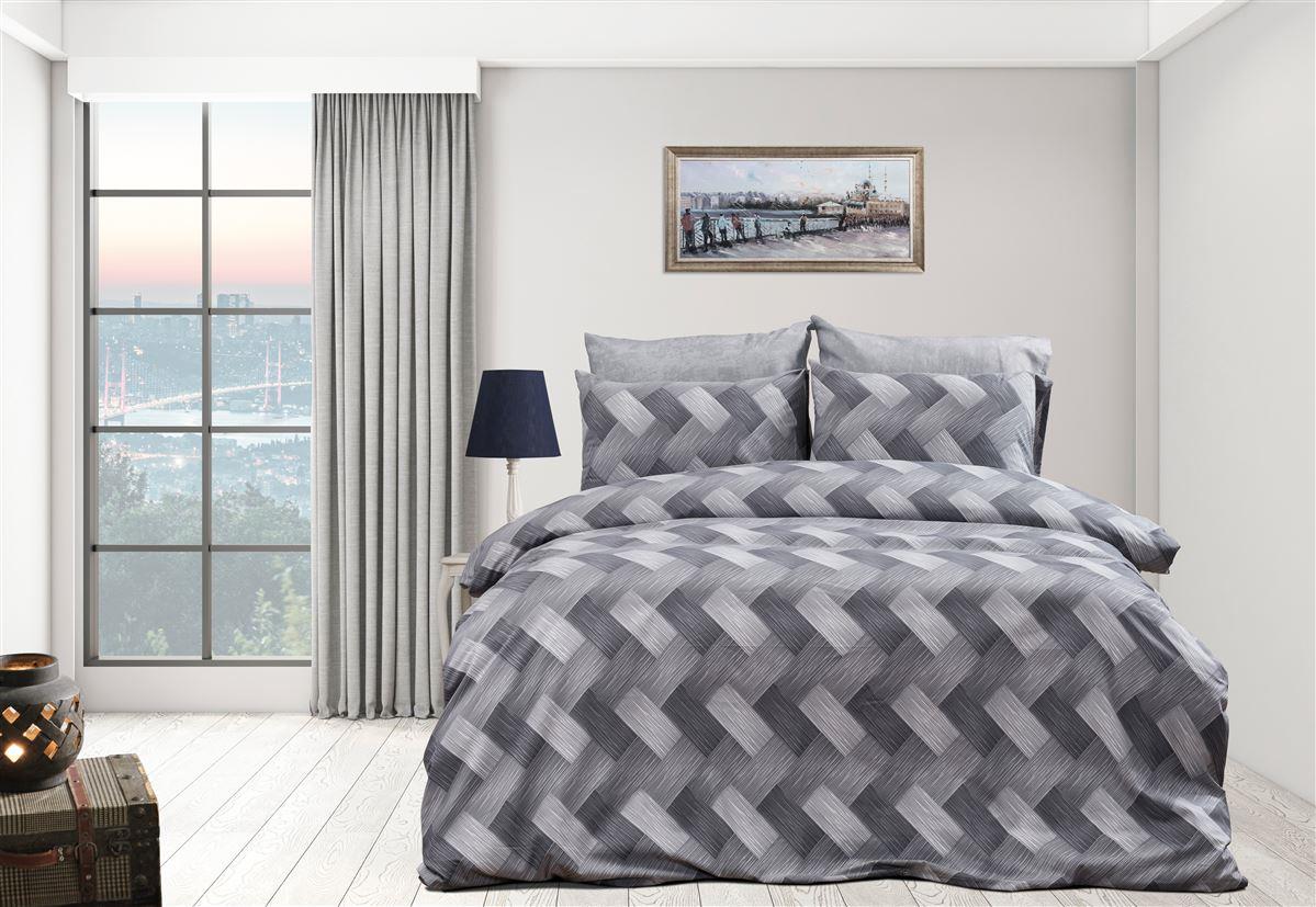 Πάπλωμα Polycotton Μονό 160x240εκ. Αλκμήνη 452 Grey DimCol (Χρώμα: Γκρι,...