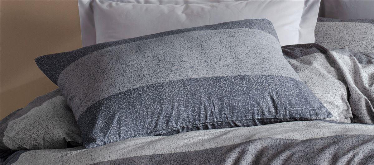 Μαξιλαροθήκη Φάκελος Polycotton 50x70εκ. Νεφέλη 342 Grey DimCol (Χρώμα: Γκρι,...