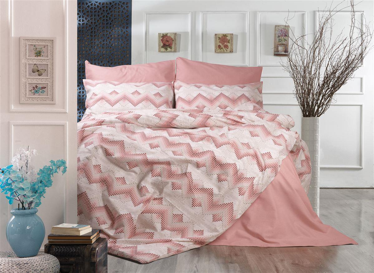 Σετ Σεντόνια Polycotton King 240x270εκ. Πηνελόπη 441 Coral DimCol (Τύπος...
