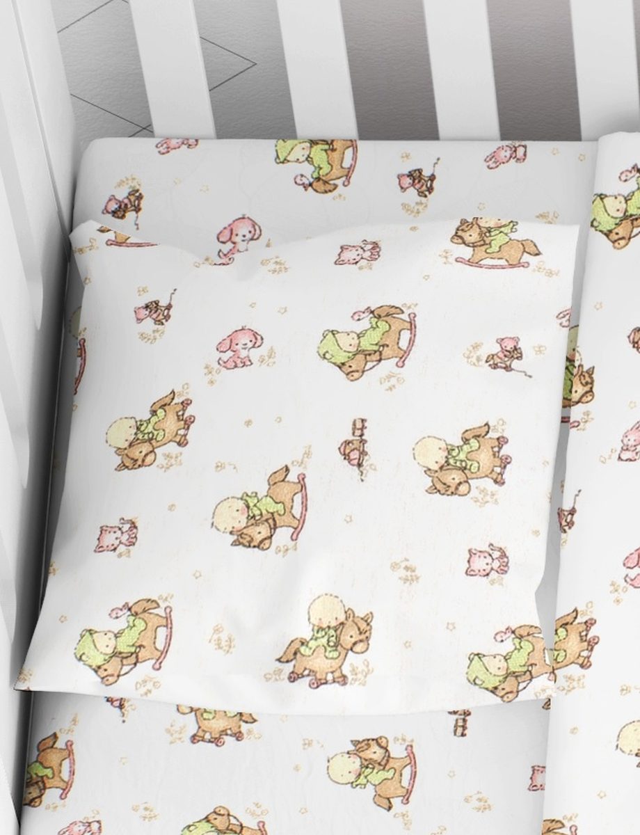 DimCol Μαξιλαροθήκη Φάκελος Φανελένια Bebe 35x45εκ. Baby 03 DIMcol (Ύφασμα: Φανέλα) - DimCol - 1915857707700300