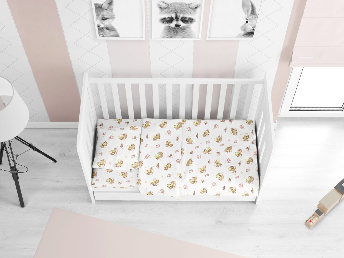 DimCol Παπλωματοθήκη Μπεμπέ Φανελένια 120x160εκ. Baby 03 DimCol (Ύφασμα: Φανέλα, Μέγεθος: Κούνιας) - DimCol - 1915757607700300