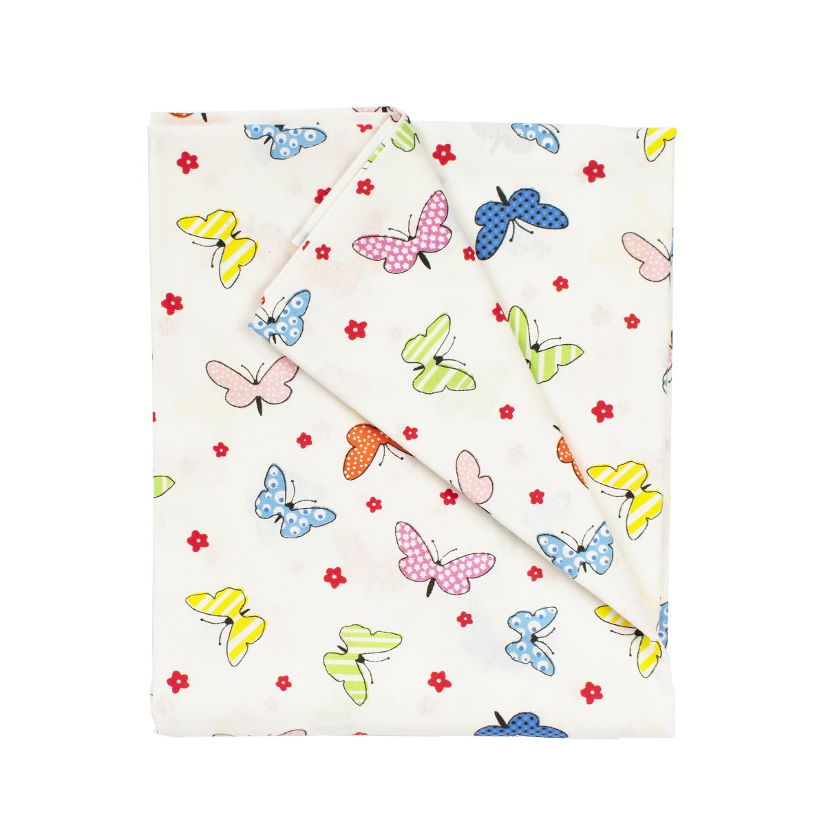 DimCol - ΣΗΜΑΝΤΙΚΟ: Σε περίπτωση διαφοράς τιμής από το κατάστημα ισχύει παντα και μόνο η τιμή του καταστήματος Σεντόνι Μεμονωμένο Μπεμπέ Βαμβακερό Λίκνου 80x110εκ. Bu