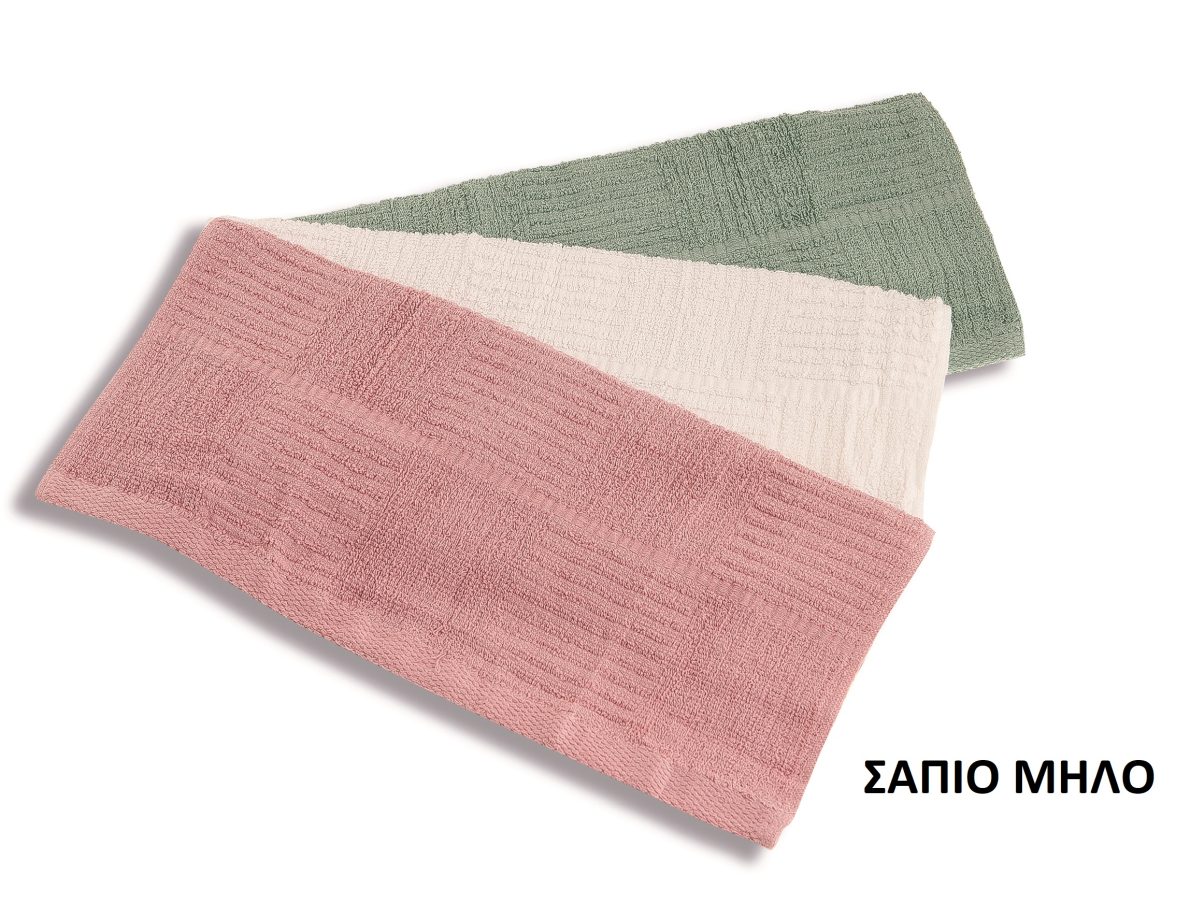 Πετσέτα Κουζίνας Βαμβακερή Frotte 40x70εκ. Σάπιο Μήλο DimCol (Ύφασμα: Βαμβάκι 100%, Χρώμα: Σάπιο Μήλο ) - DimCol - 1331812800000027