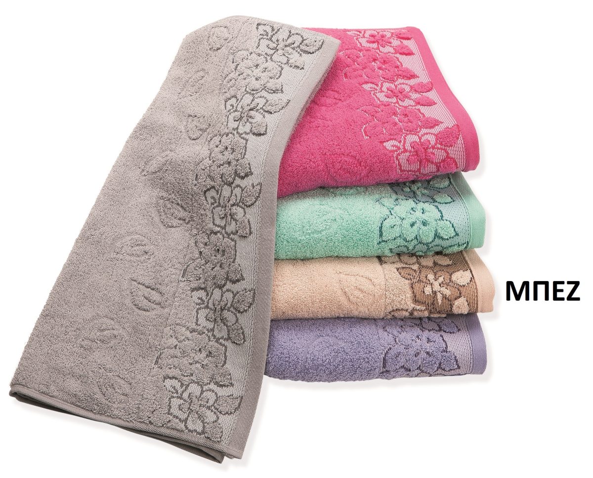 Πετσέτα Βαμβακερή Ζακάρ Μεμονωμένη Σώματος 70x140εκ. Ze