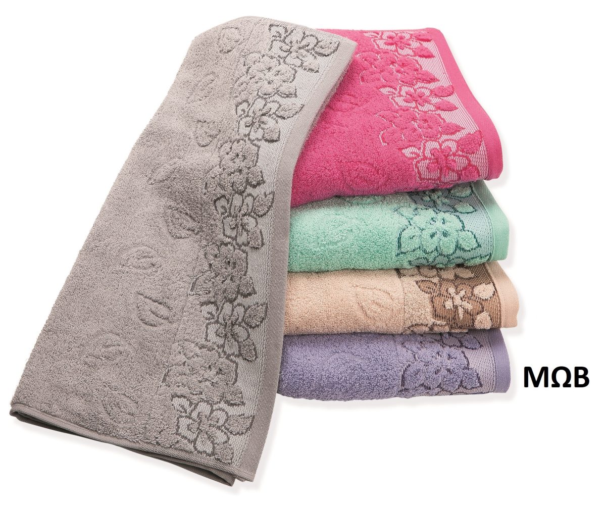 Πετσέτα Βαμβακερή Ζακάρ Μεμονωμένη Σώματος 70x140εκ. Ze