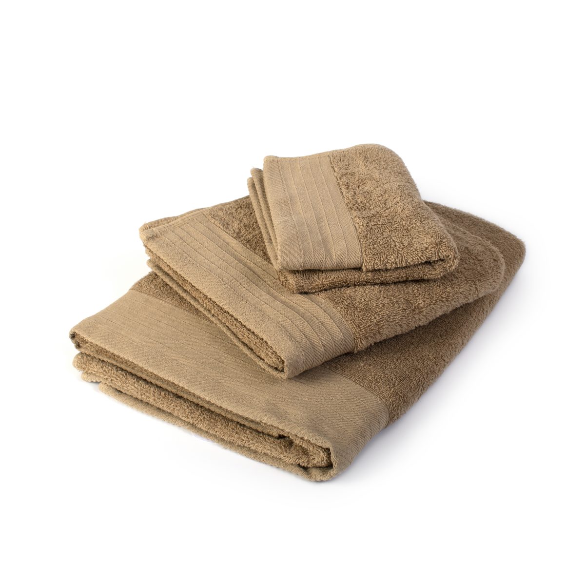 Πετσέτα Βαμβακερή Πενιέ Μεμονωμένη Σώματος 80x150εκ. Μπεζ DimCol (Ύφασμα: Βαμβάκι...