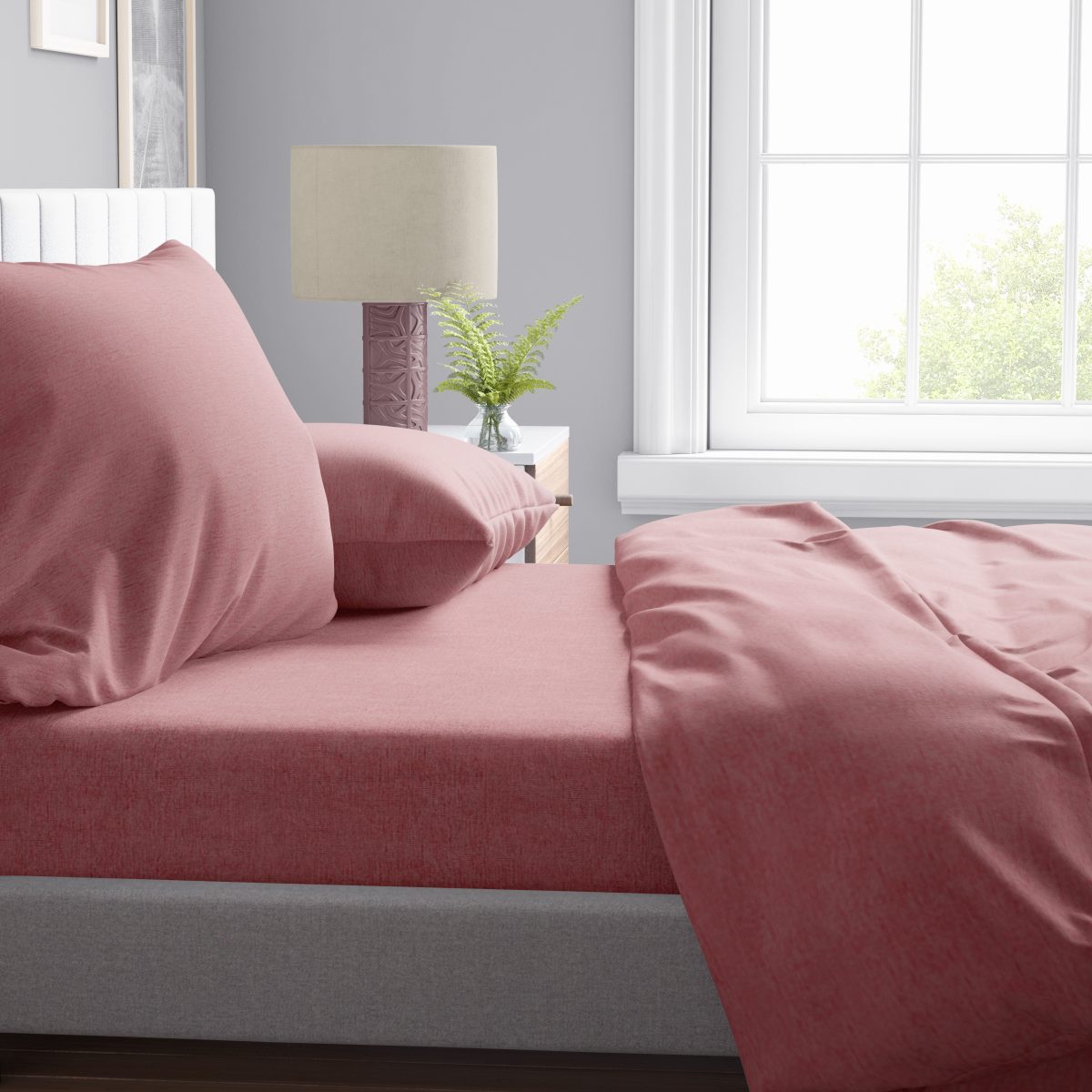 Σεντόνι Μεμονωμένο Polycotton King 240x270εκ. Μελανζέ 0