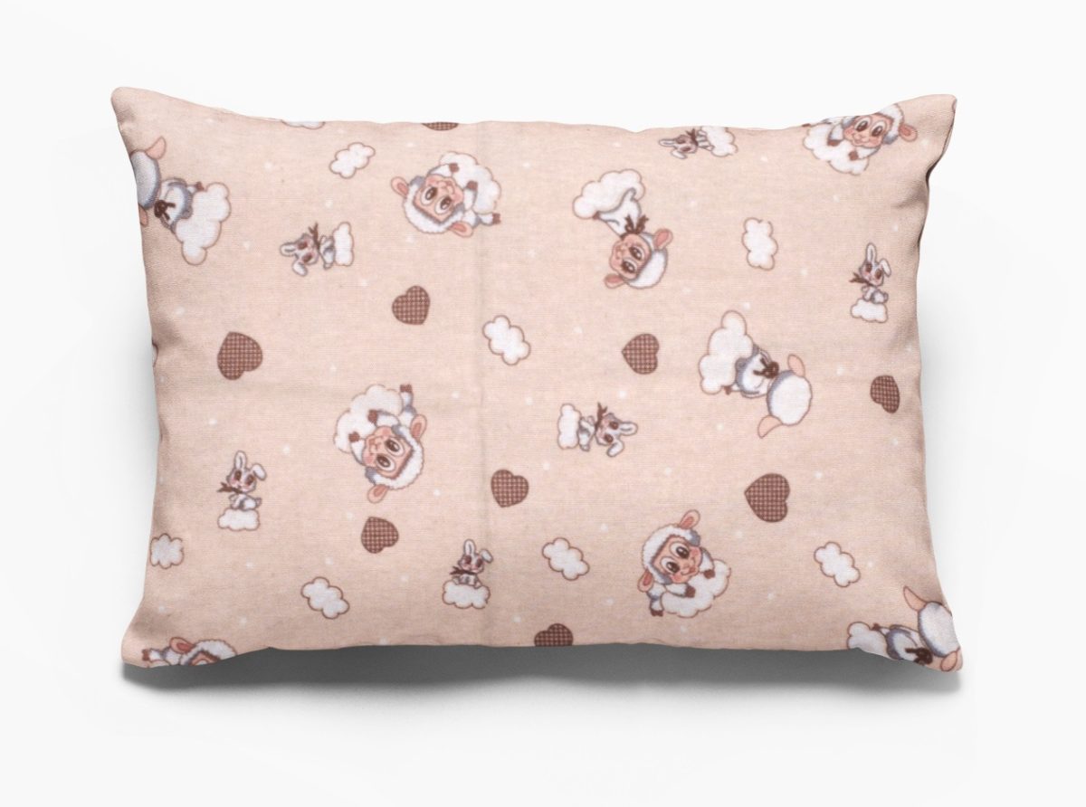 Μαξιλαροθήκη Παιδική Φανελένια 50x70εκ. Προβατάκι 07 Be