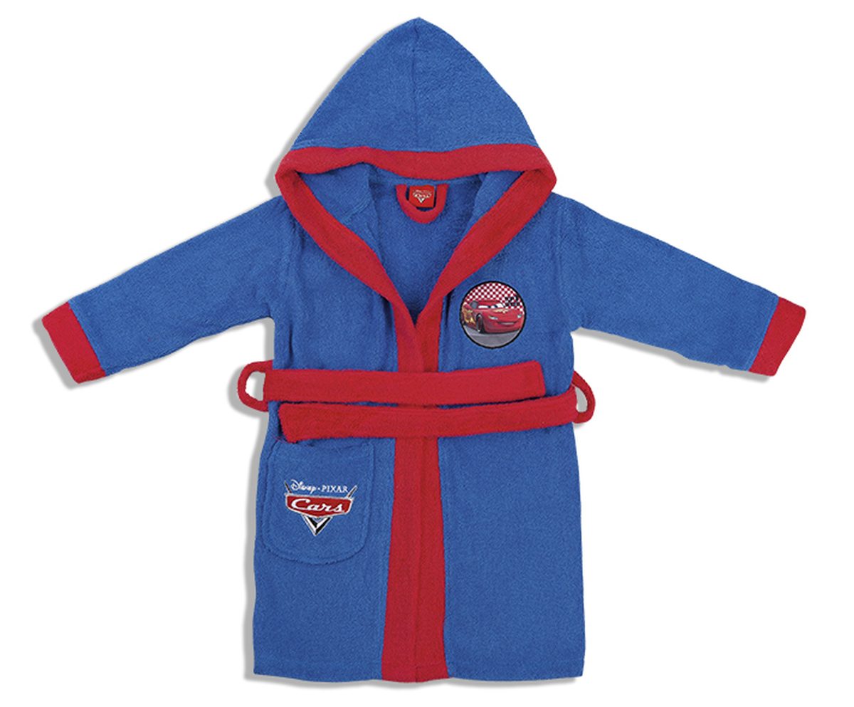 Μπουρνούζι Παιδικό Με Κουκούλα Βαμβακερό Disney Cars Μπ