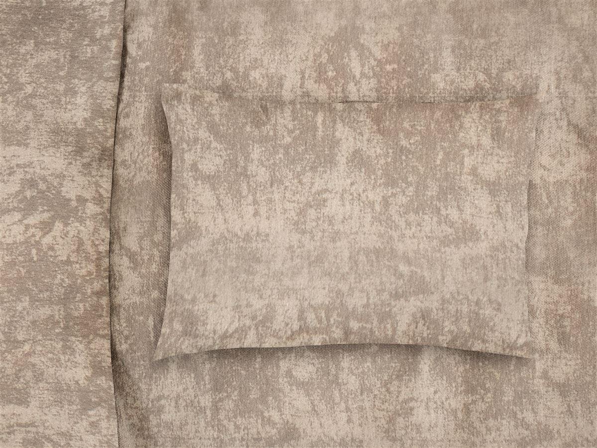 Σεντόνια, Μαξιλαροθήκες 24home - ΣΗΜΑΝΤΙΚΟ: Σε περίπτωση διαφοράς τιμής από το κατάστημα ισχύει παντα και μόνο η τιμή του καταστήματος Μαξιλαροθήκη Polycotton 50x70εκ. Shadow 12 Mocca DimCol