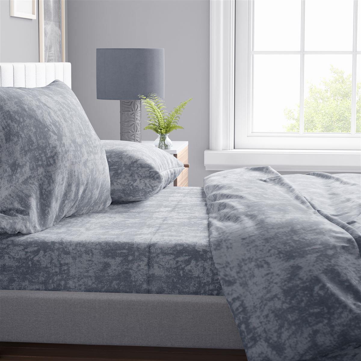 DimCol Σεντόνι Μεμονωμένο Polycotton Υπέρδιπλο 220x240εκ. Shadow 13 Grey DimCol (Τύπος κατωσέντονου: Χωρίς Λάστιχο, Χρώμα: Γκρι, Ύφασμα: 70% Βαμβάκι-30% Polyester, Μέγεθος: Υπέρδιπλα) - DimCol - 33332024003