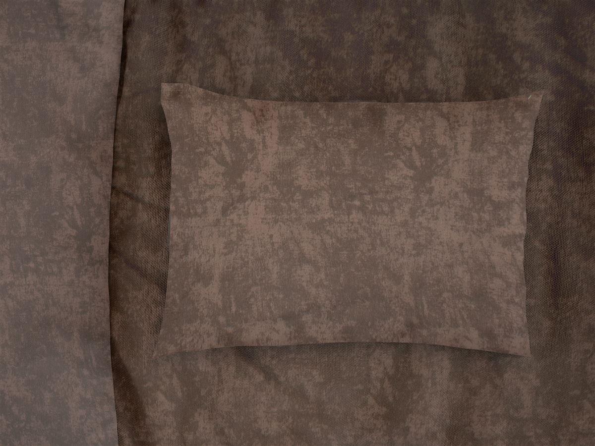Μαξιλαροθήκη Polycotton 50x70εκ. Shadow 22 Brown DimCol (Χρώμα: Καφέ, Ύφασμα:...