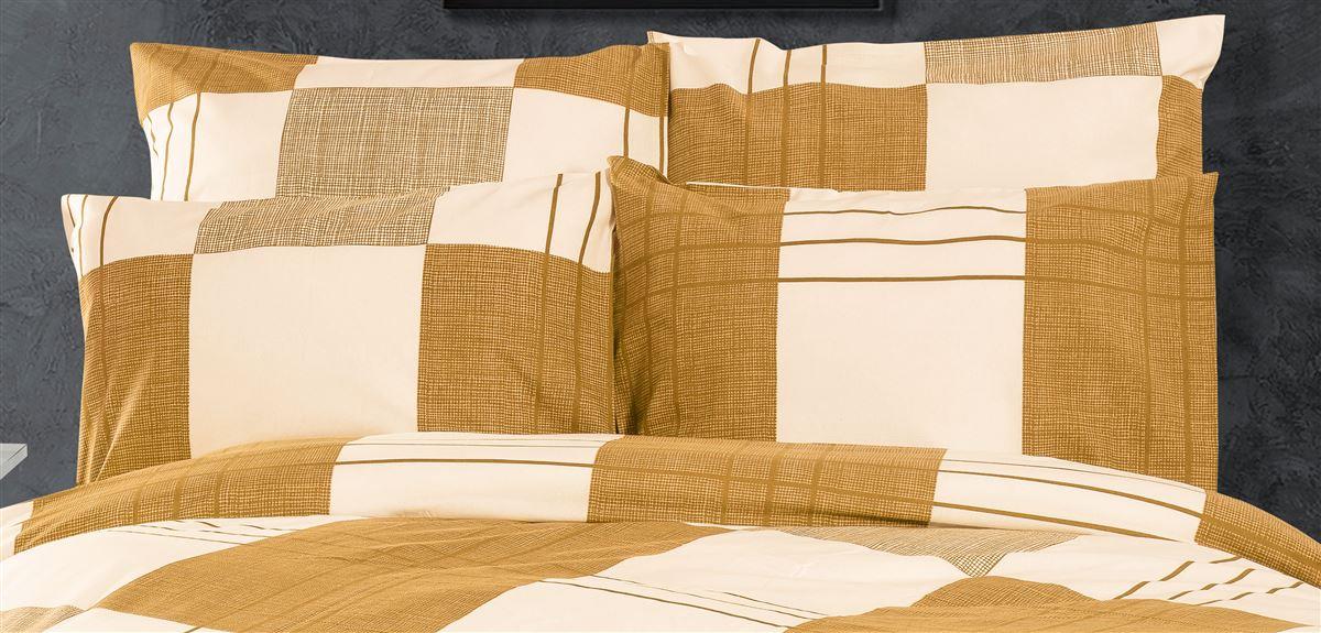 Μαξιλαροθήκη Φάκελος Polycotton 50x70εκ. Κίρκη 437 Gold