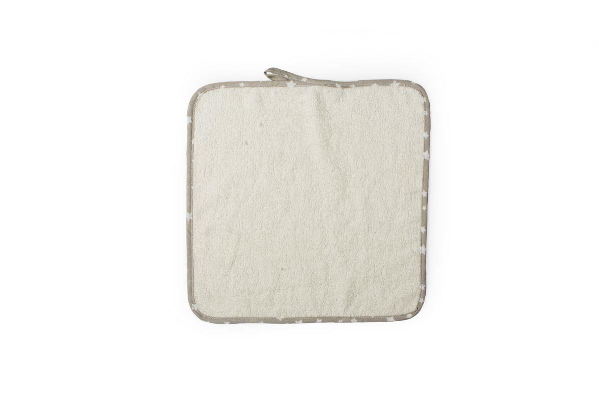 DimCol Λαβέτα Ώμου Βαμβακερή 40 Εκρού-Έλεφαντ 30x30εκ. DimCol (Σετ 6 Τεμάχια) (Ύφασμα: Βαμβάκι 100%, Χρώμα: Εκρού ) - DimCol - 31120202007