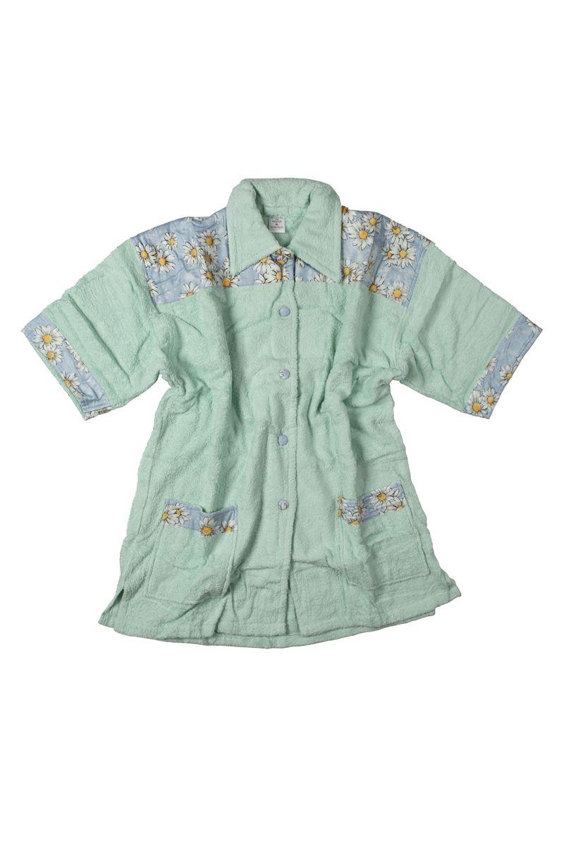 Μπουρνούζια 24home - ΣΗΜΑΝΤΙΚΟ: Σε περίπτωση διαφοράς τιμής από το κατάστημα ισχύει παντα και μόνο η τιμή του καταστήματος Μπουρνούζι Μίνι Γυναικείο Βαμβακερό XLarge Mint DimCol