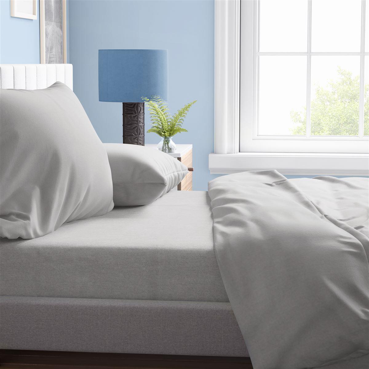 Σεντόνι Μεμονωμένο Βαμβακερό King Size Solid 496 240X27