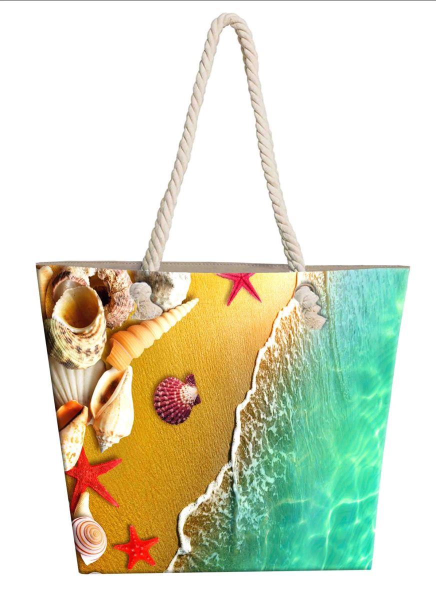 DimCol Τσάντα Θαλάσσης Polyester 40x45εκ. Coast 18 DimCol (Ύφασμα: Polyester) - DimCol - 33464307004