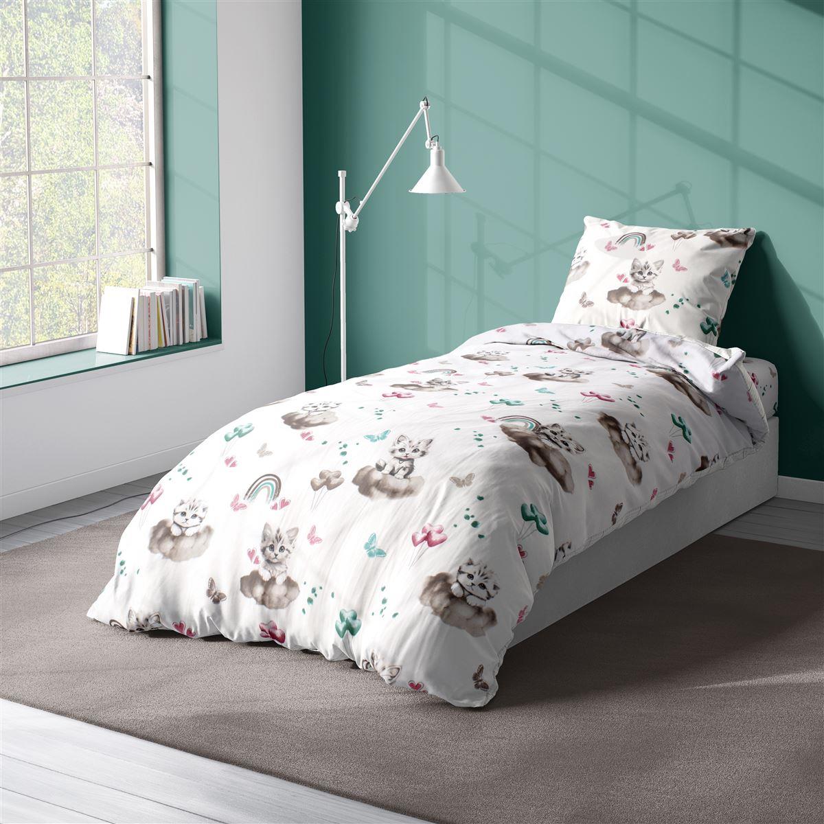 DimCol - ΣΗΜΑΝΤΙΚΟ: Σε περίπτωση διαφοράς τιμής από το κατάστημα ισχύει παντα και μόνο η τιμή του καταστήματος Πάπλωμα Παιδικό Βαμβακερό Μονό 160x240εκ. Kitten 560 Pe