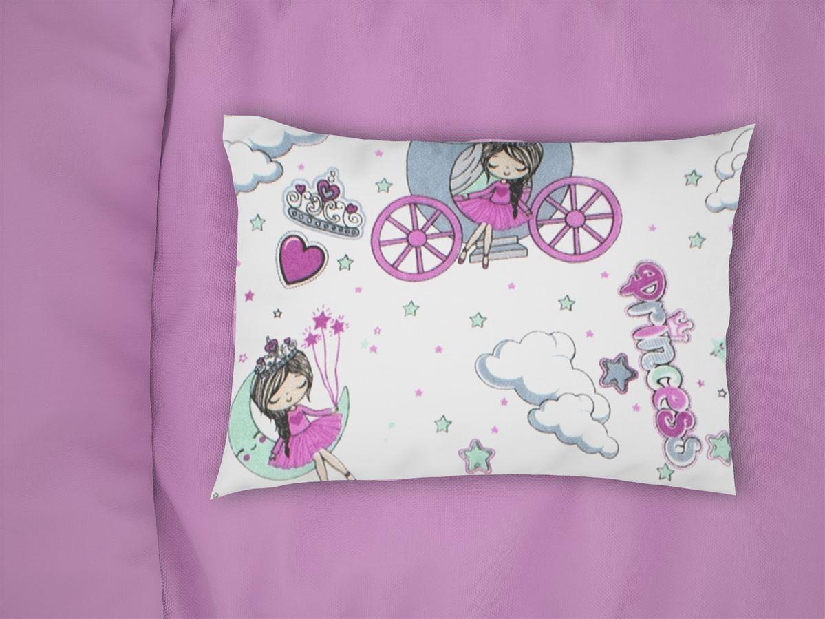 Μαξιλαροθήκη Μπεμπέ Polycotton 35x45εκ. Princess 389 Wh