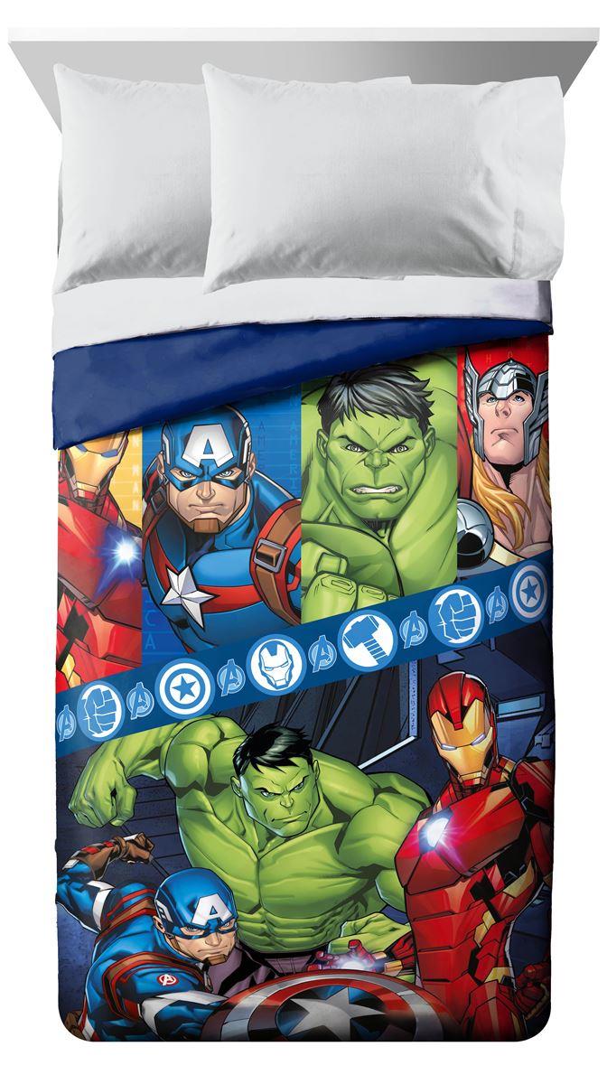 DimCol Πάπλωμα Microfiber Μονό 160x240εκ. Marvel Avengers 47 Blue DimCol (Ύφασμα: Microfiber, Χρώμα: Μπλε) - DimCol - 54461123006