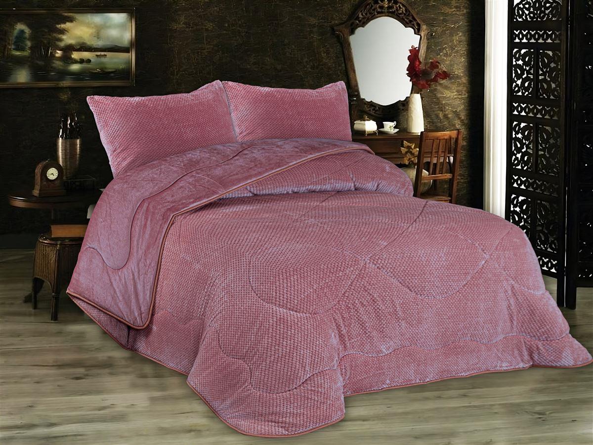 DimCol Κουβερτοπάπλωμα Popcorn Fleece Υπέρδιπλο 220x240εκ. Rotten Appla 1950 DimCol (Ύφασμα: Polyester, Χρώμα: Σάπιο Μήλο ) - DimCol - 33421024049