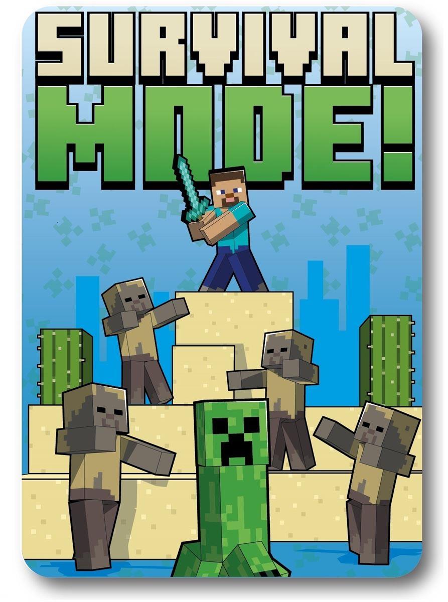 Κουβέρτα Κούνιας Fleece 100x140εκ. Mojang Minecraft 53 