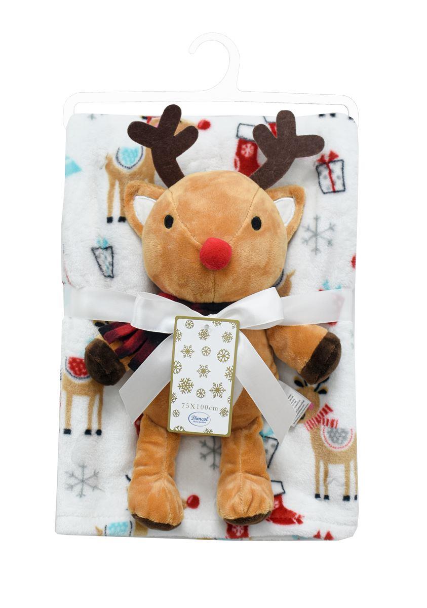 DimCol - ΣΗΜΑΝΤΙΚΟ: Σε περίπτωση διαφοράς τιμής από το κατάστημα ισχύει παντα και μόνο η τιμή του καταστήματος Σετ Χριστουγεννιάτικη Κουβέρτα Fleece Αγκαλιάς-Λίκνου 7