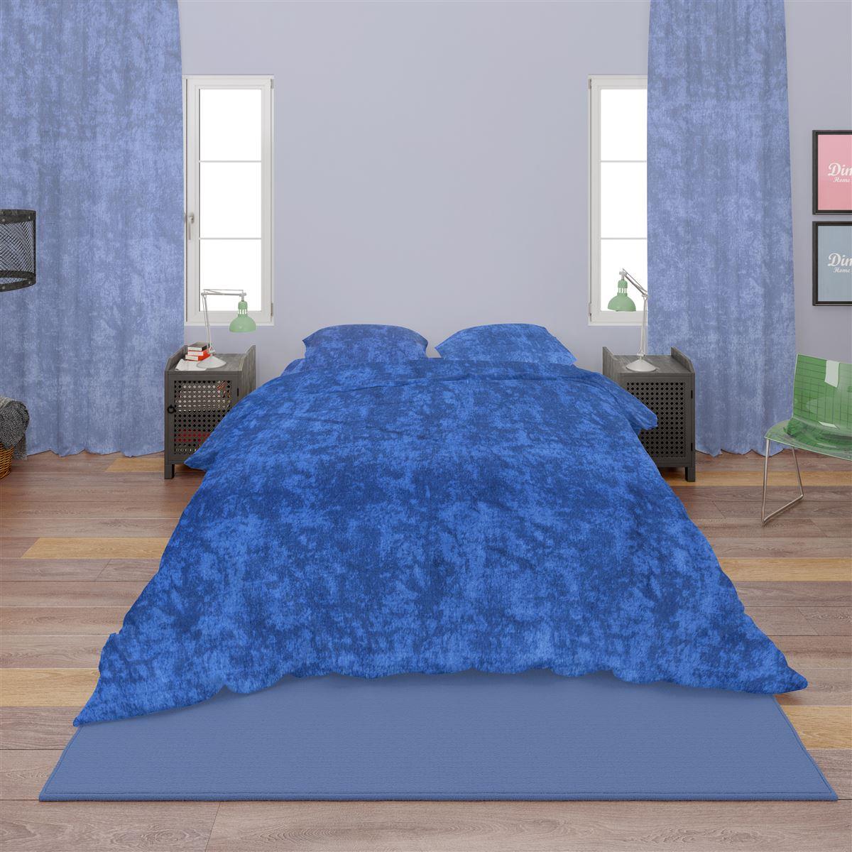 DimCol Πάπλωμα Βαμβακερό Μονό 160x240εκ. Premium Shadow 631 Electric Blue DimCol (Ύφασμα: Βαμβάκι 100%, Χρώμα: Μπλε, Μέγεθος: Μονά) - DimCol - 33131123007