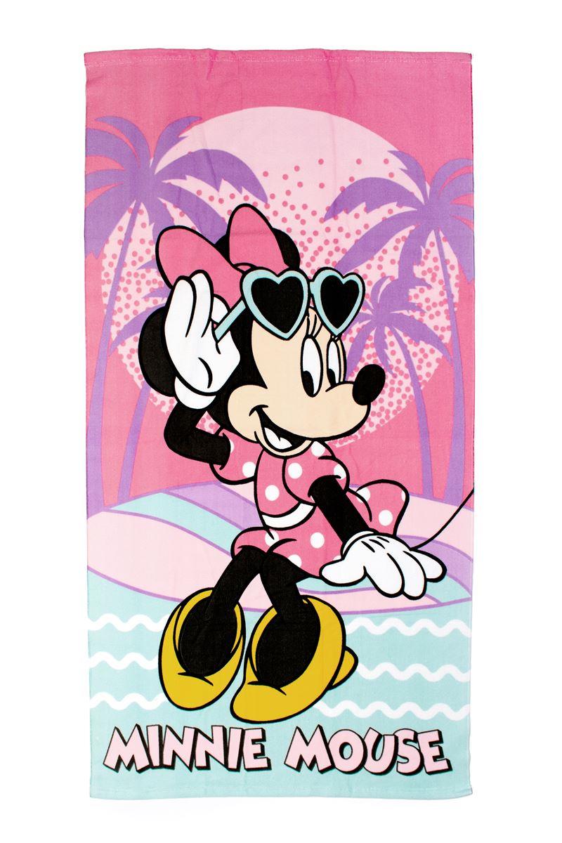 Πετσέτα Θαλάσσης Παιδική Microfiber 70x140εκ. Minnie 72