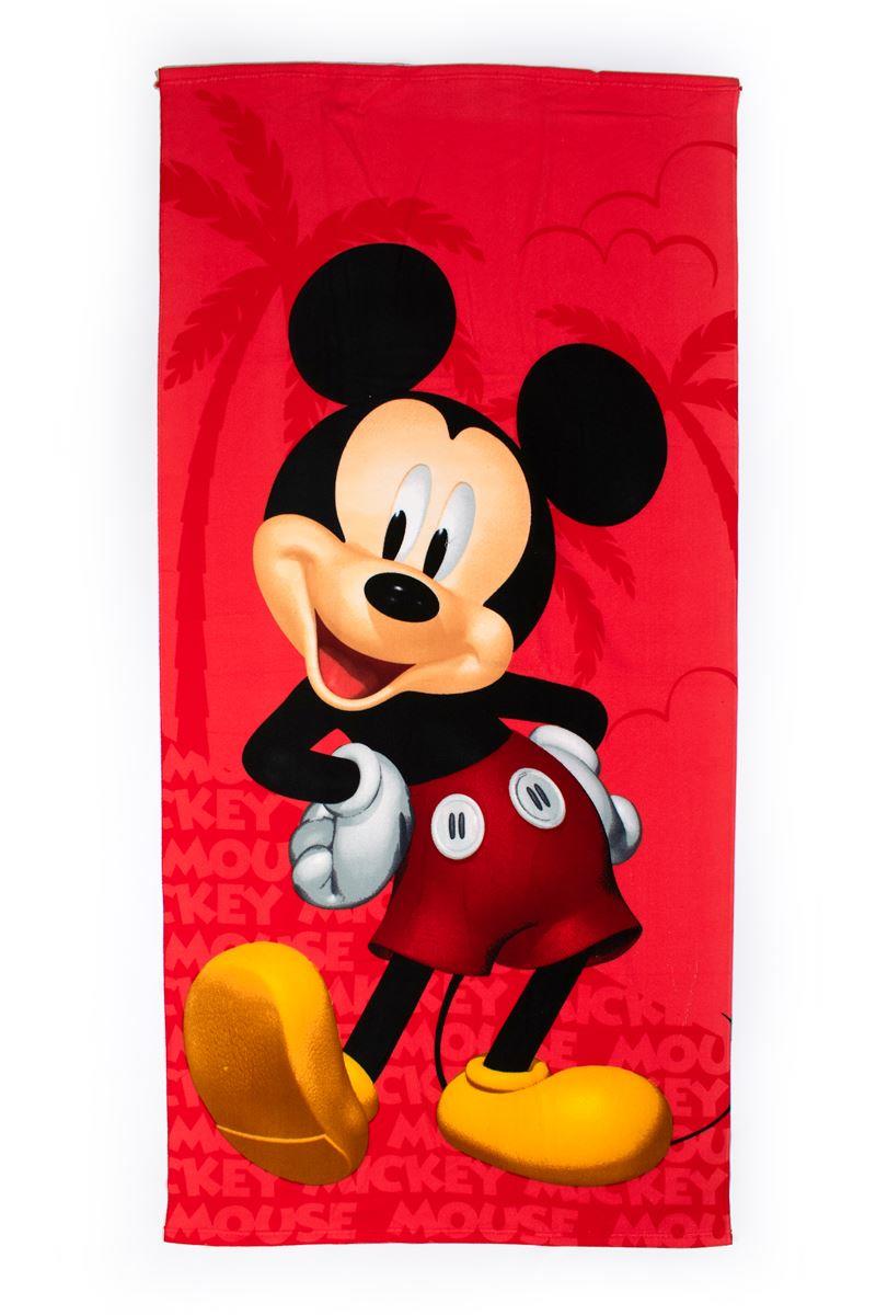 DimCol Πετσέτα Θαλάσσης Παιδική Microfiber 70x140εκ. Mickey 27 Red Disney DimCol (Ύφασμα: Microfiber, Χρώμα: Κόκκινο) - DimCol - 54460912038