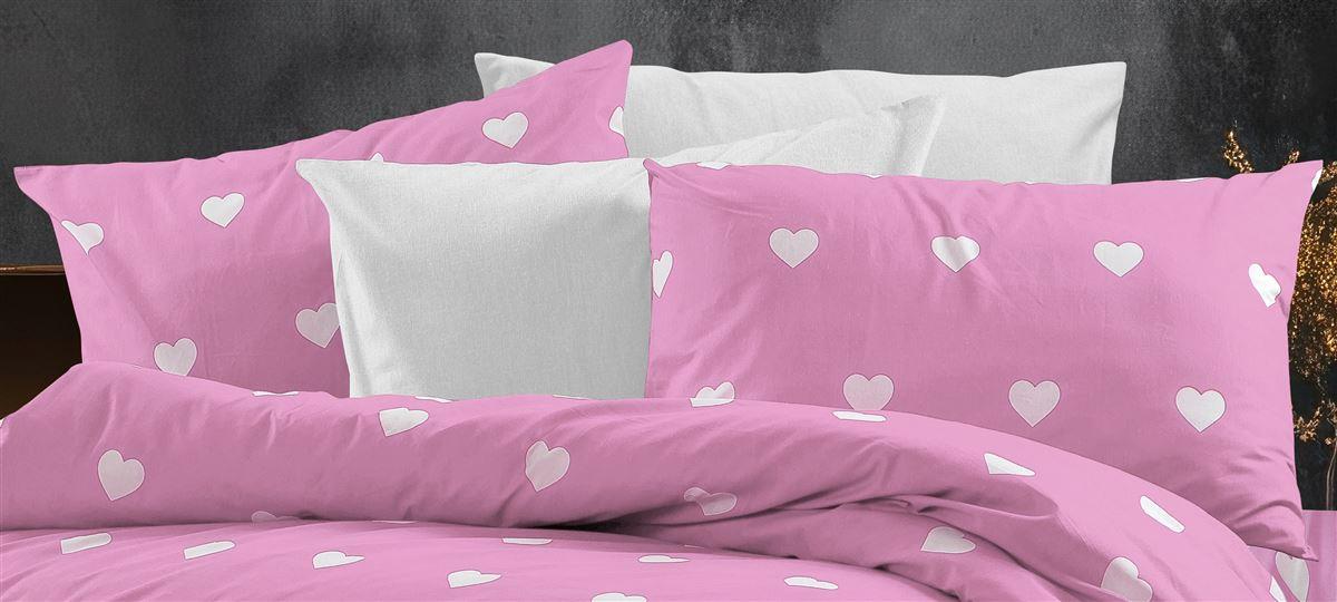Μαξιλαροθήκη Φάκελος Polycotton 50x70εκ. Αίσθησις 608 Pink DimCol (Χρώμα: Ροζ,...